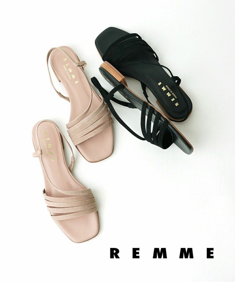 REMME(レメ) ストラップサンダル TAUPE(TAU)