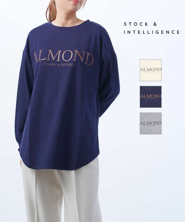 STOCK&INTELLIGENCE(ストックアンドインテリジェンス) ロゴ ロングTシャツ（10枚目）