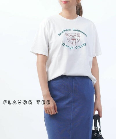 FLAVOR TEE(フレバーティー) Tシャツ Bear College