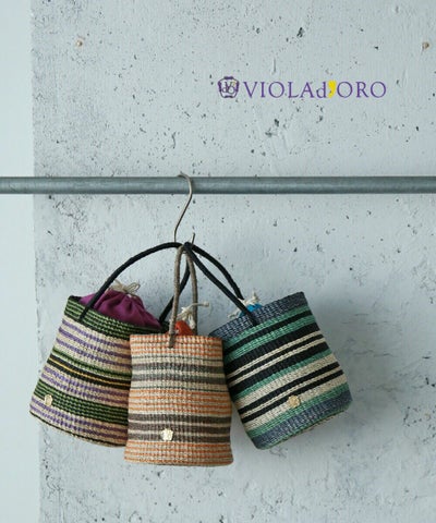 VIOLAd'ORO(ヴィオラドーロ) かごバッグ MIRO