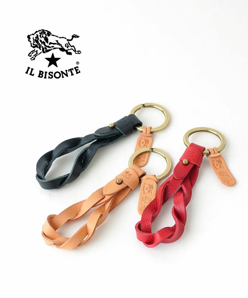IL BISONTE(イルビゾンテ) キーリング ヌメ(20)
