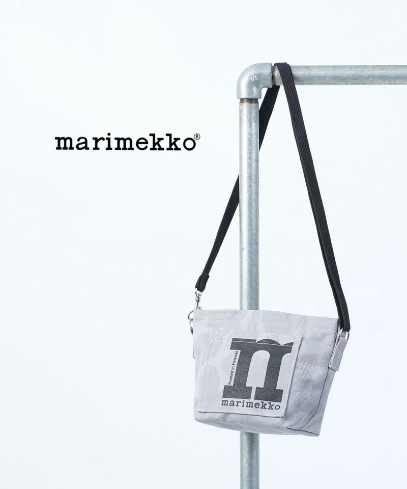 marimekko(マリメッコ) MONO MINI CROSSBODY UNIKKO グレー(93)