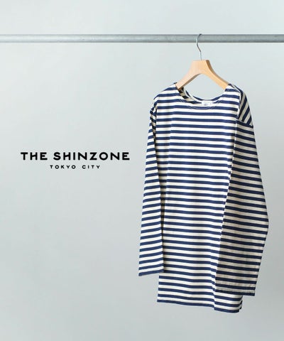THE SHINZONE(ザ シンゾーン) MARINE BORDER LONG SLEEVE TEE