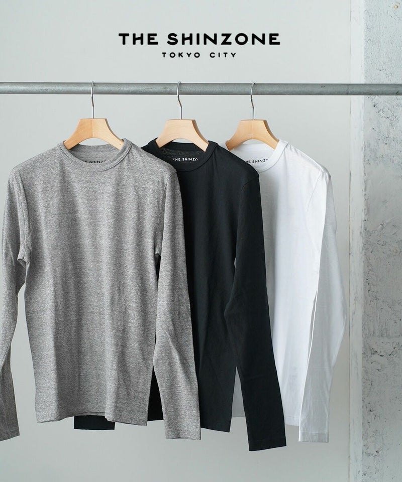 THE SHINZONE(ザ シンゾーン) GENERAL LONG SLEEVE WHITE(01)