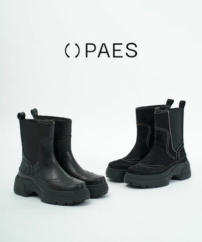 PAES(ペイズ/フェーズ) レザーブーツ