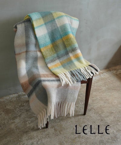 LELLE(レレ) チェックマフラー