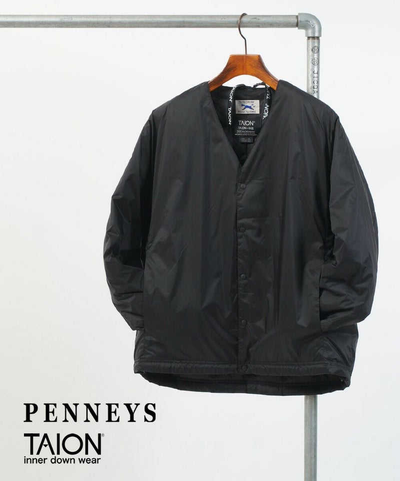 PENNEYS(ぺニーズ) TAION&THE FOX sports cardigan ブラック(BLK)