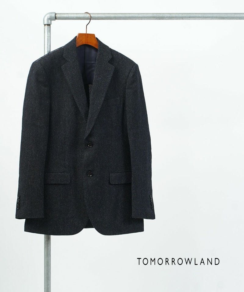 TOMORROWLAND(トゥモローランド) テーラードジャケット ダークネイビー(67)