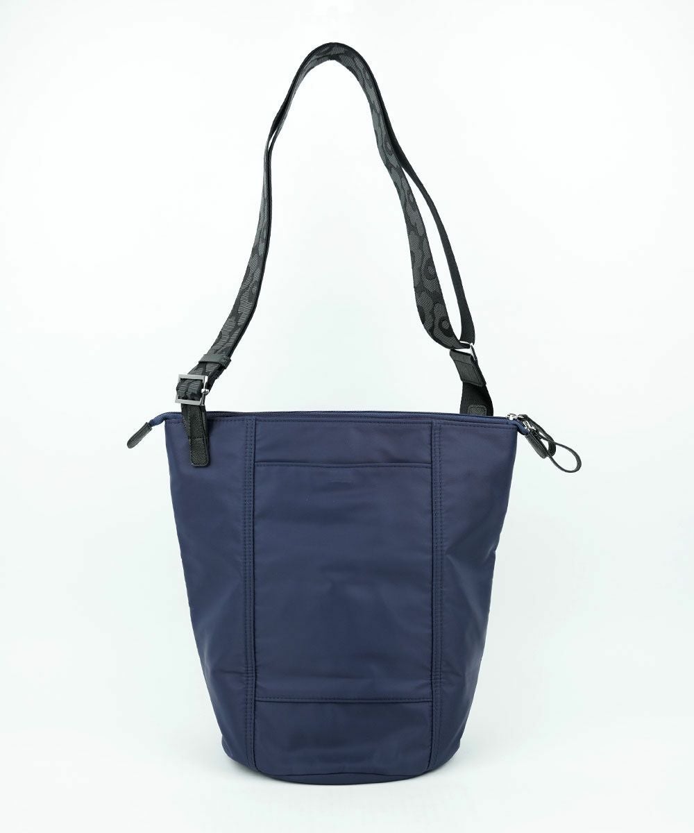 marimekko(マリメッコ)ALL DAY BUCKET SOLID ショルダーバッグ | BLEU