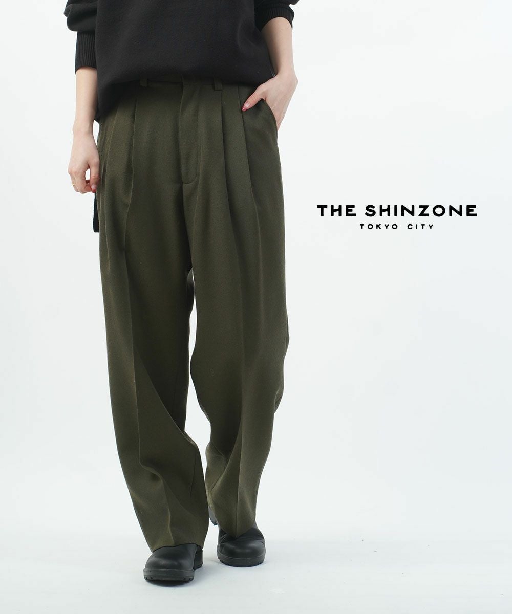 THE SHINZONE(ザ シンゾーン)WOOL TOMBOY PANTS | BLEU COMME BLEU
