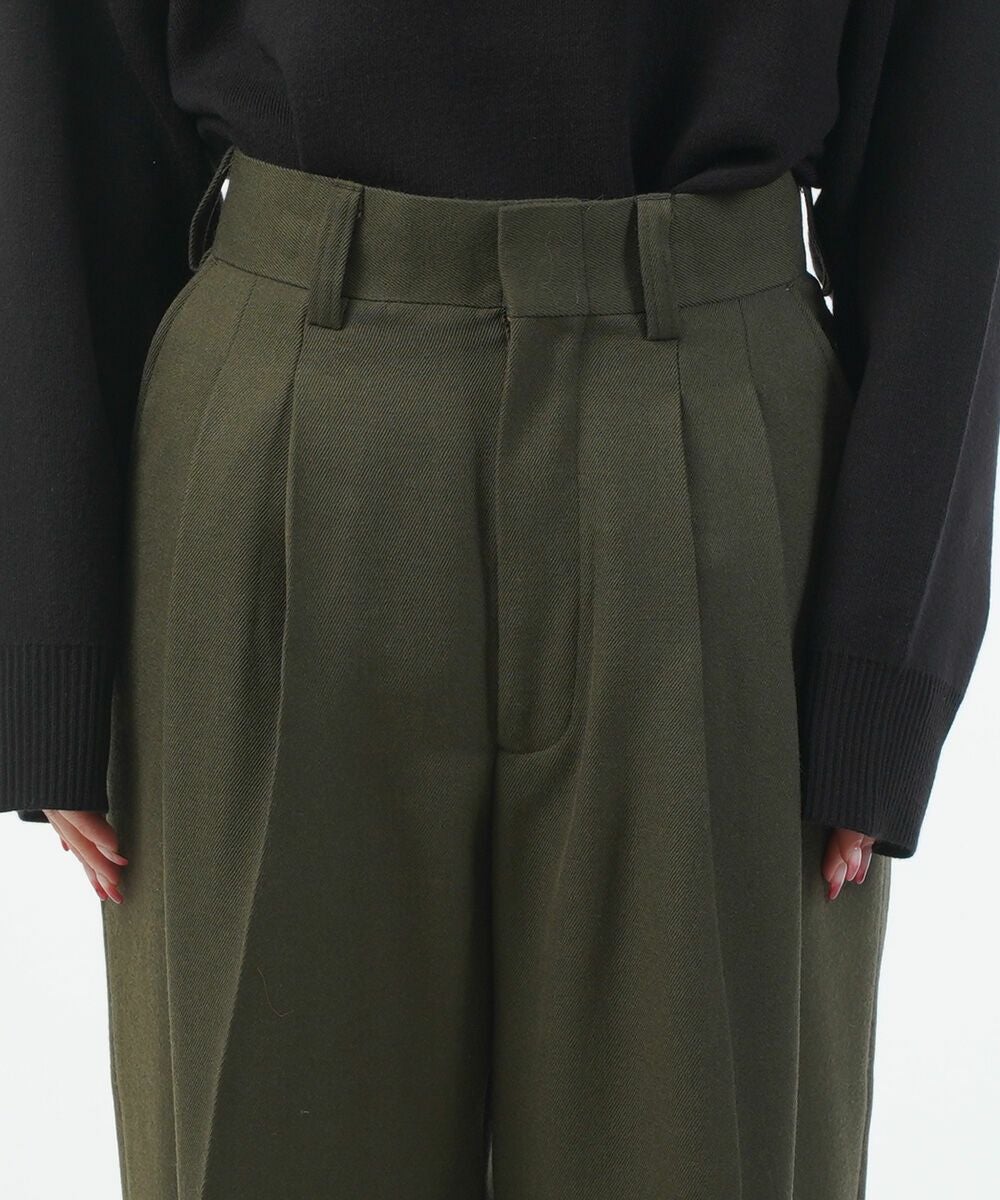 THE SHINZONE(ザ シンゾーン)WOOL TOMBOY PANTS | BLEU COMME BLEU