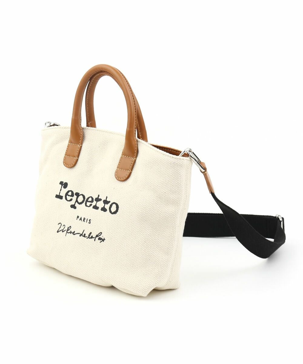 repetto(レペット)Canvas mini Tote キャンバスミニトート | BLEU