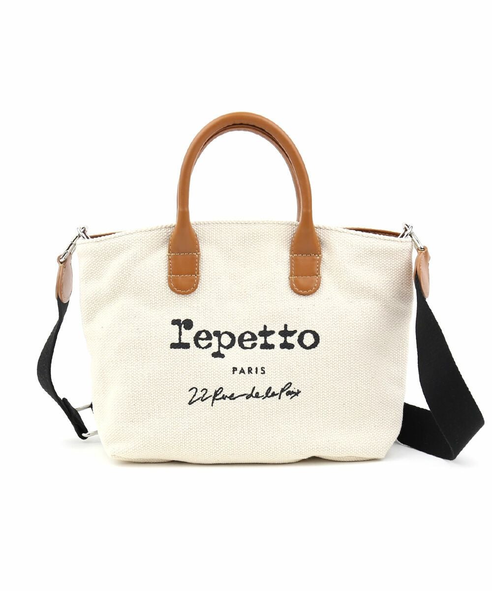 repetto(レペット)Canvas mini Tote キャンバスミニトート | BLEU