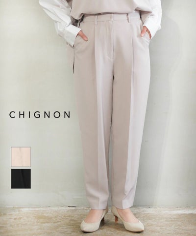CHIGNON(シニヨン) テーパードパンツ