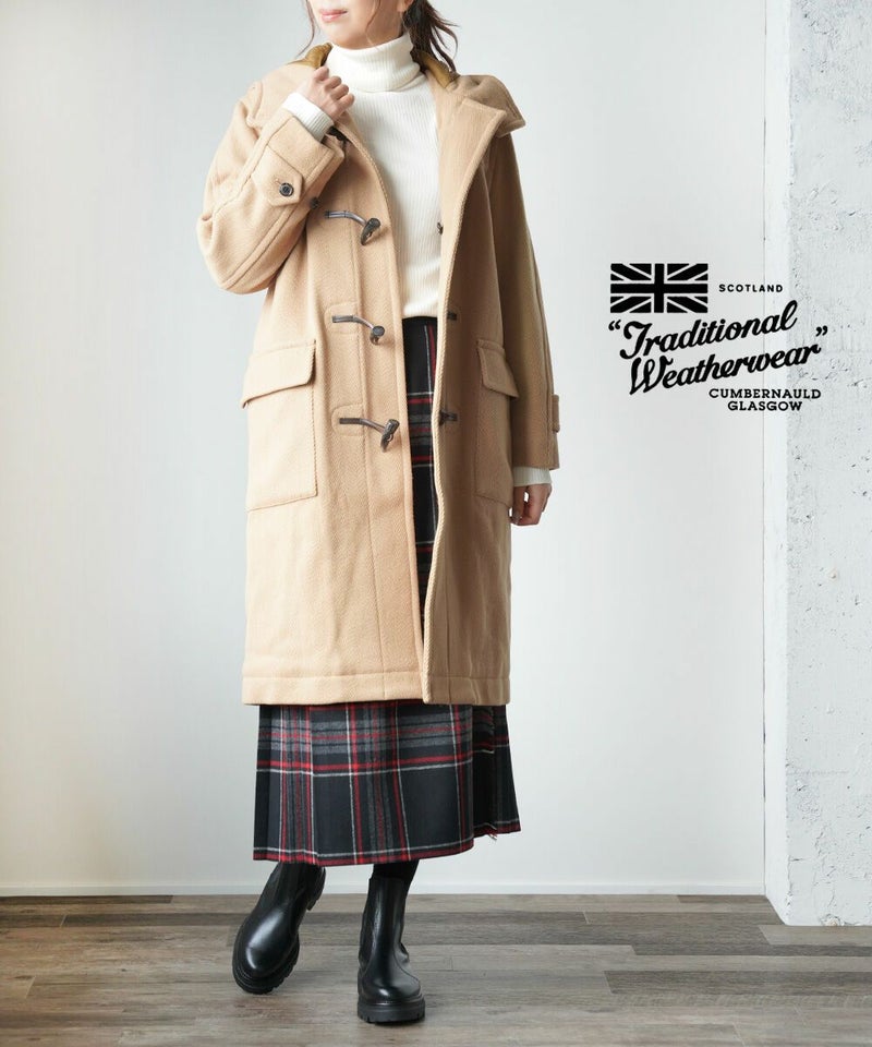TRADITIONAL WEATHERWEAR(トラディショナルウェザーウエア) ダッフルコート HOPKINS CAMEL(HD04)