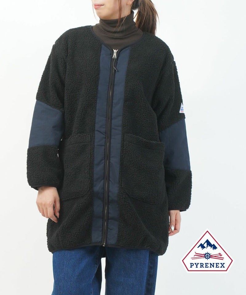 Cape HEIGHTS(ケープハイツ) Wmns BETHEL FLEECE ベゼル フリース BLACK/BLACK(BKBK)