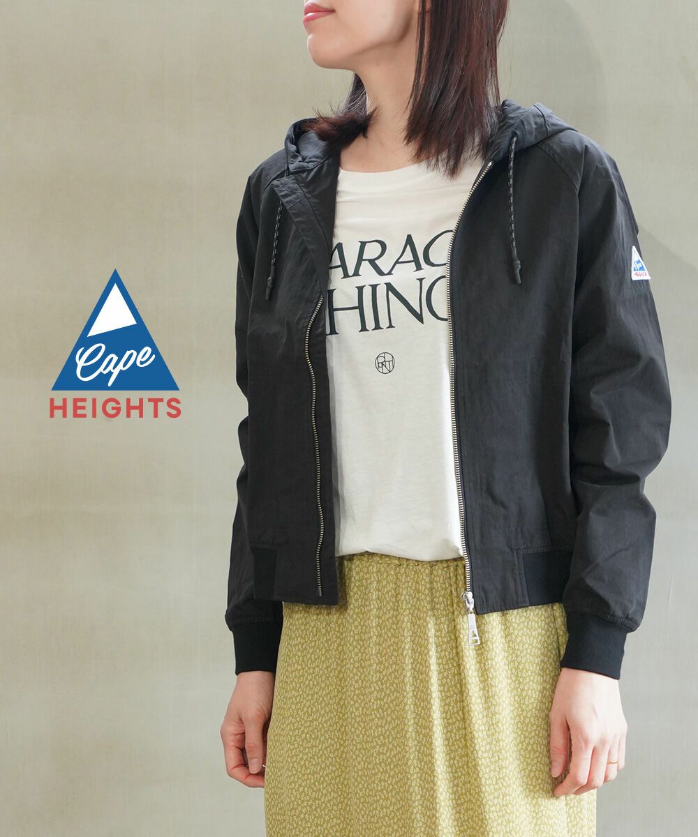 美品 ケープハイツ ナイロン ボンバーブルゾン ブラック 別注カラー 楽天市場】[期間SALE] Cape HEIGHTS/ケープハイツ SOLVERSTONE JACKET