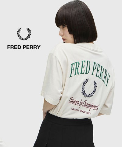 FRED PERRY(フレッドペリー) Embroidered Champion T-Shirt