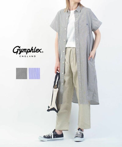 Gymphlex(ジムフレックス) レギュラーカラーシャツドレス