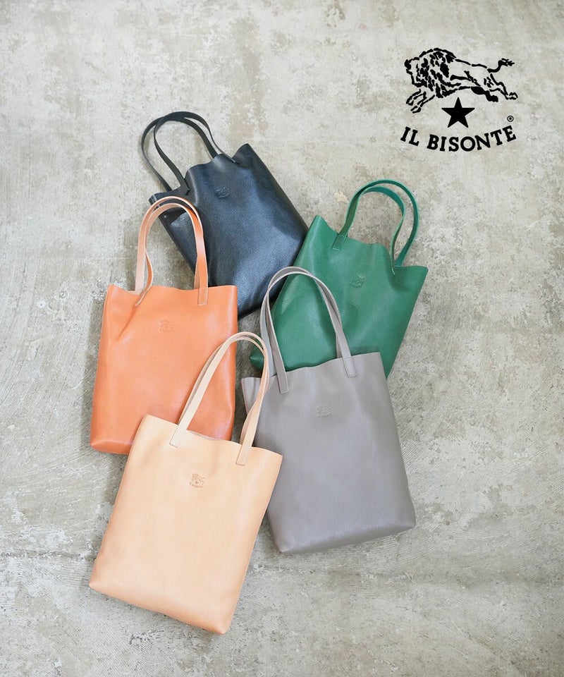 IL BISONTE(イルビゾンテ) トートバッグ ミドルグレー(18)