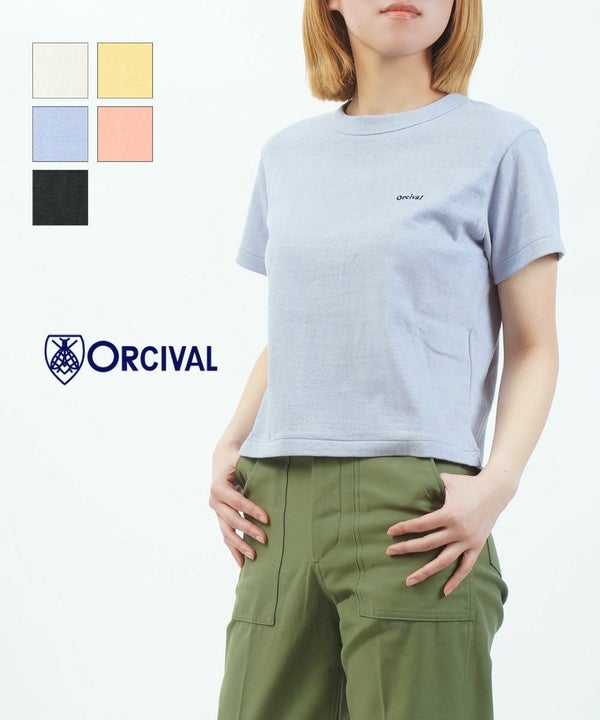 ORCIVAL(オーチバル・オーシバル) EMBROIDERY SHORT SLEEVE T-SHIRT（9枚目）