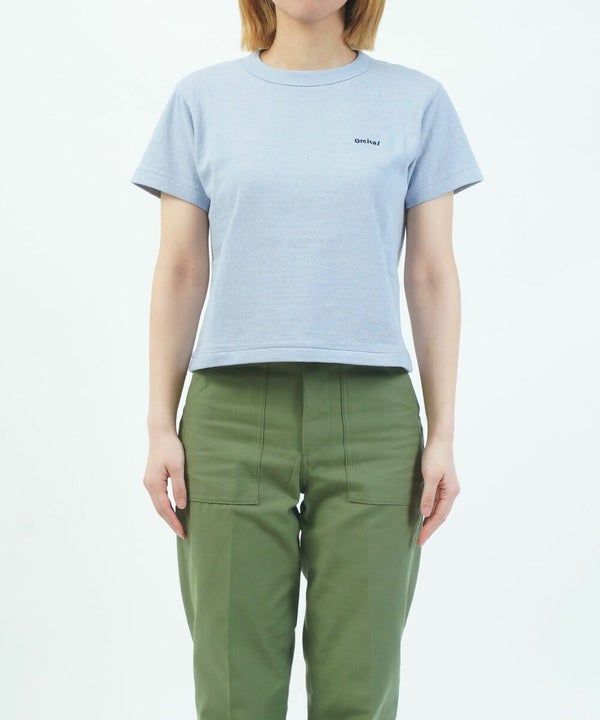 ORCIVAL(オーチバル・オーシバル) EMBROIDERY SHORT SLEEVE T-SHIRT（6枚目）