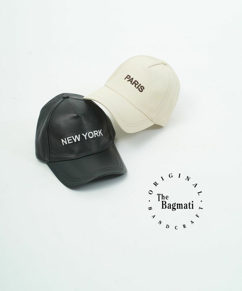 The Bagmati(ザ バグマティ) レザーキャップ FLASH/DK.BROWN(FLBR)