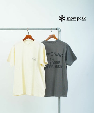 Snow Peak(スノーピーク) Recycled Cotton Dyed T-Shirt SPC