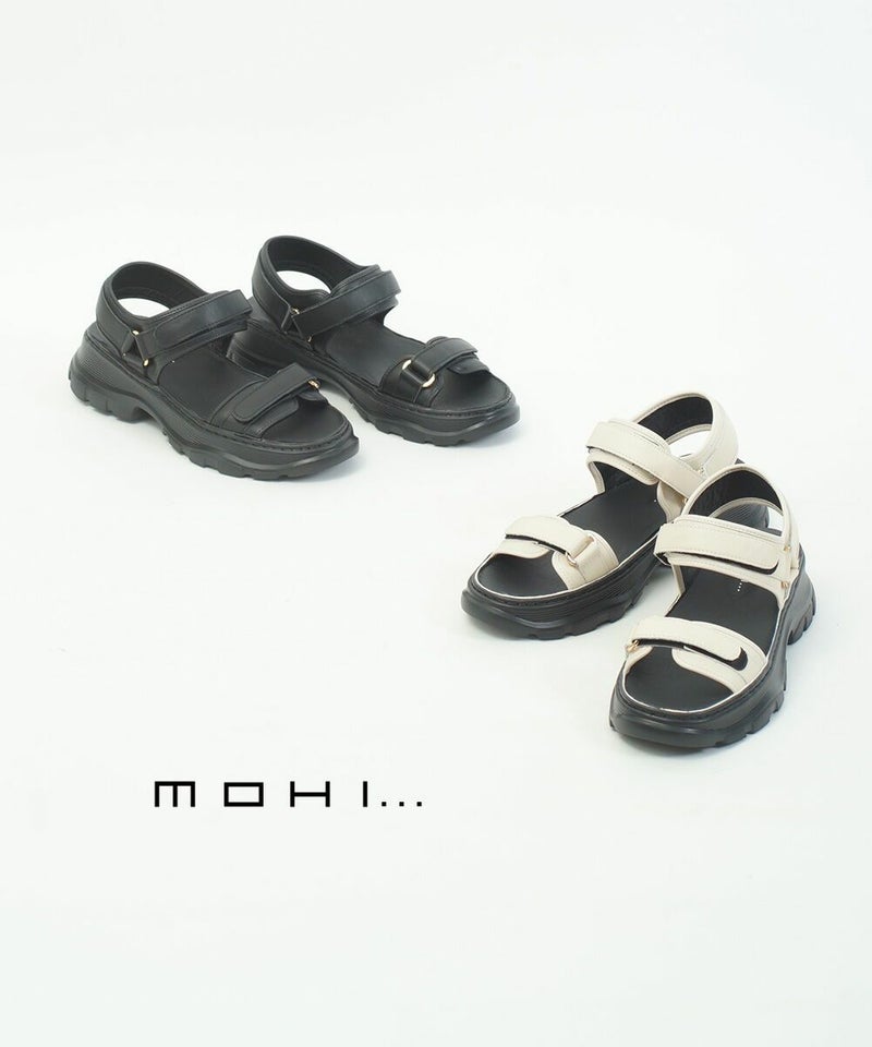 MOHI(モヒ) 厚底ストラップサンダル OFF WHITE(WHT)