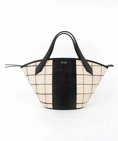 Ele'Sac(エルサック) CHECK SHAPE TOTE
