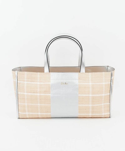 Ele'Sac(エルサック) CHECK WIDE TOTE