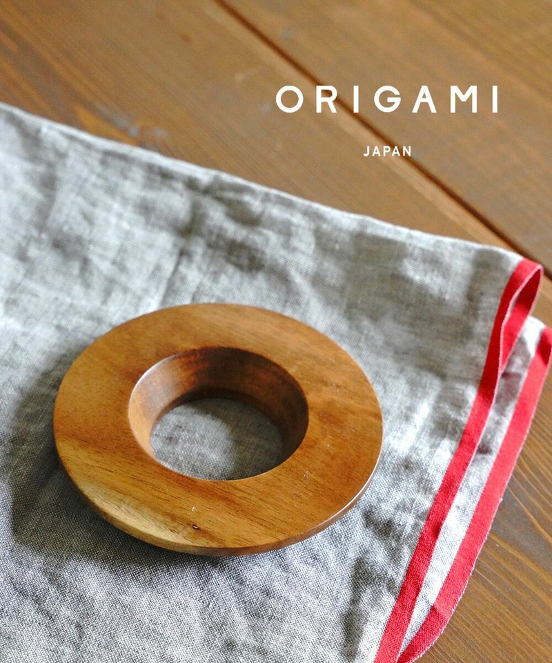 ORIGAMI(オリガミ) ドリッパーホルダー 木製 Dripper holder Wooden アカシア(ACA)