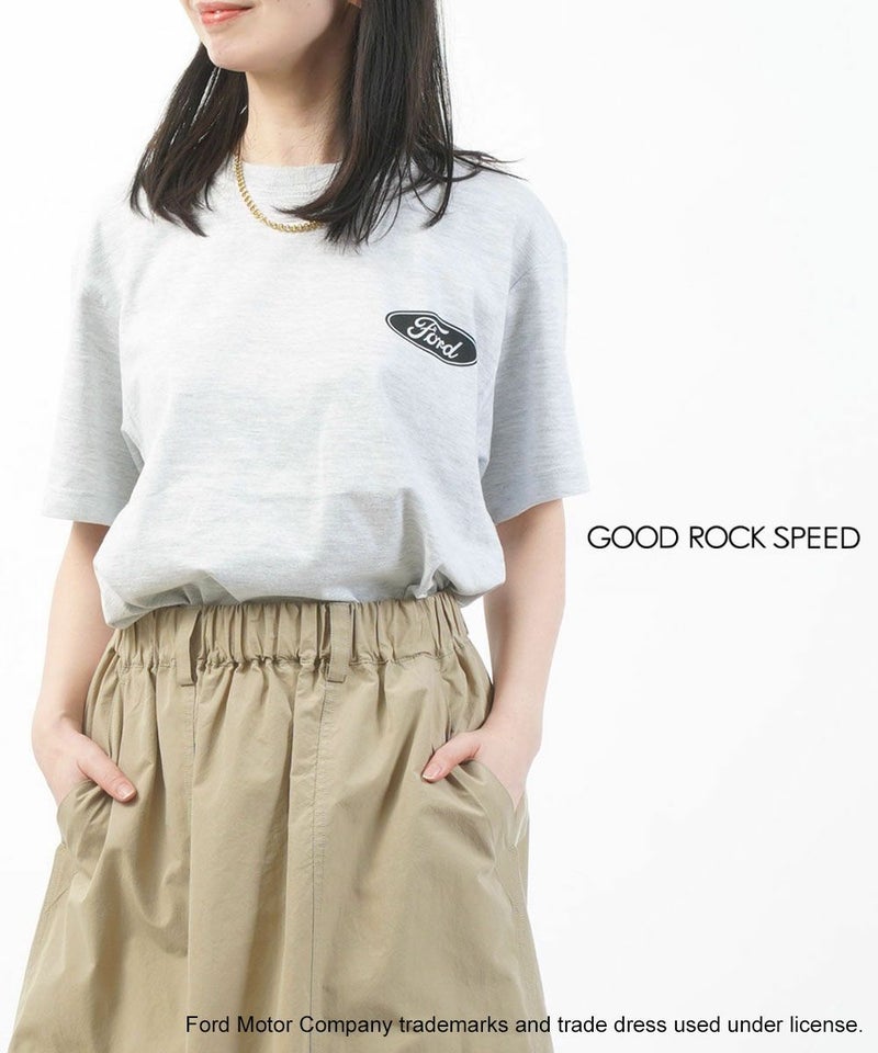 GOOD ROCK SPEED(グッドロックスピード) FORD エデセルTシャツ アッシュ(ASH)