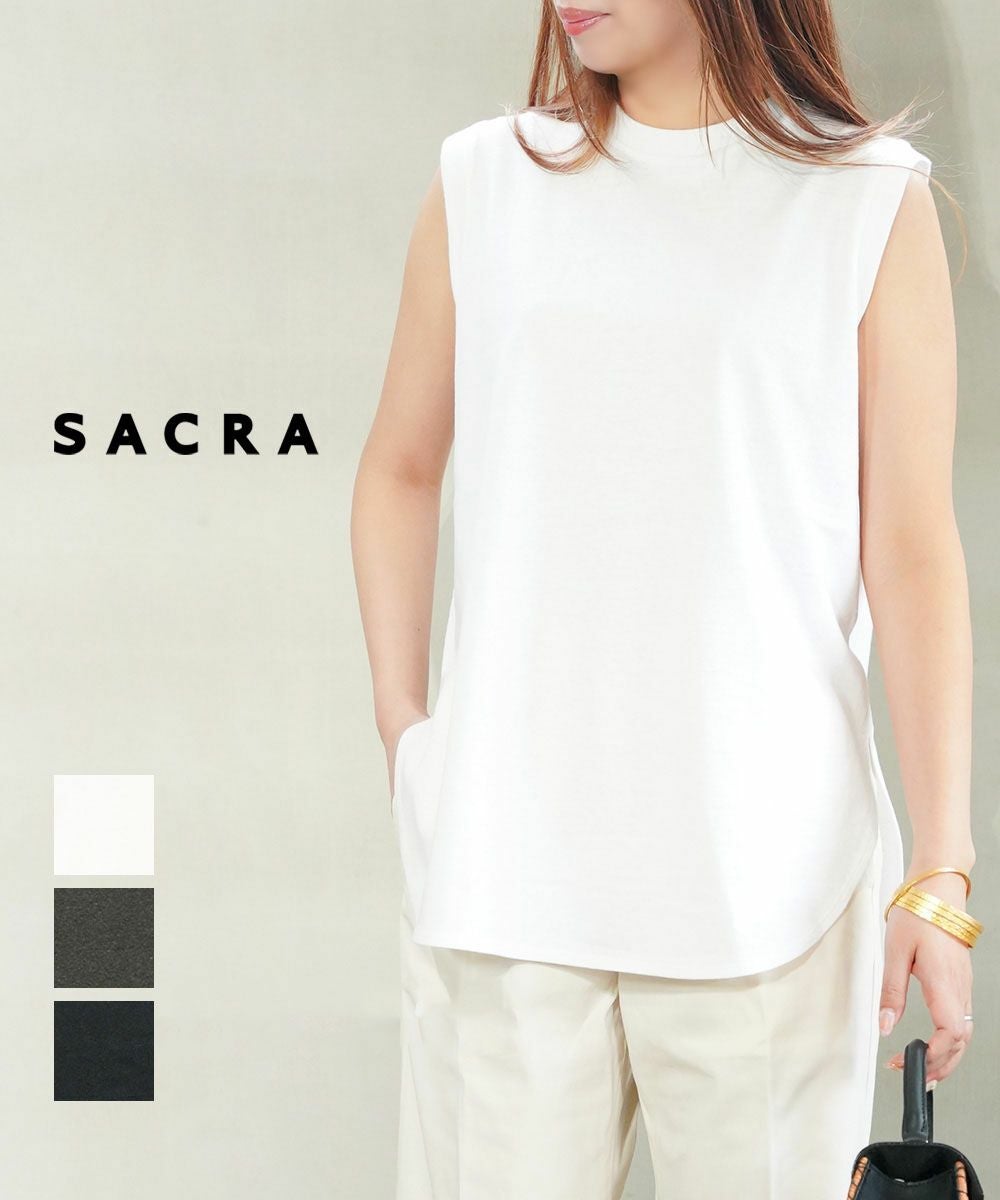SACRA(サクラ)DOUBLE KNITTED CLOTH TOP | BLEU COMME BLEU(ブルーコム