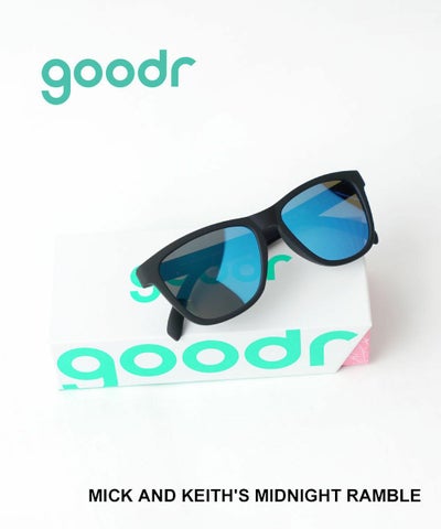 goodr(グダー) サングラス OG Mick and Keith's Midnight Ramble