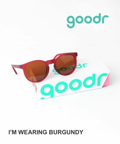 goodr(グダー) CG I’M WEARING BURGUNDY アイム ウェアリング バーガンディ