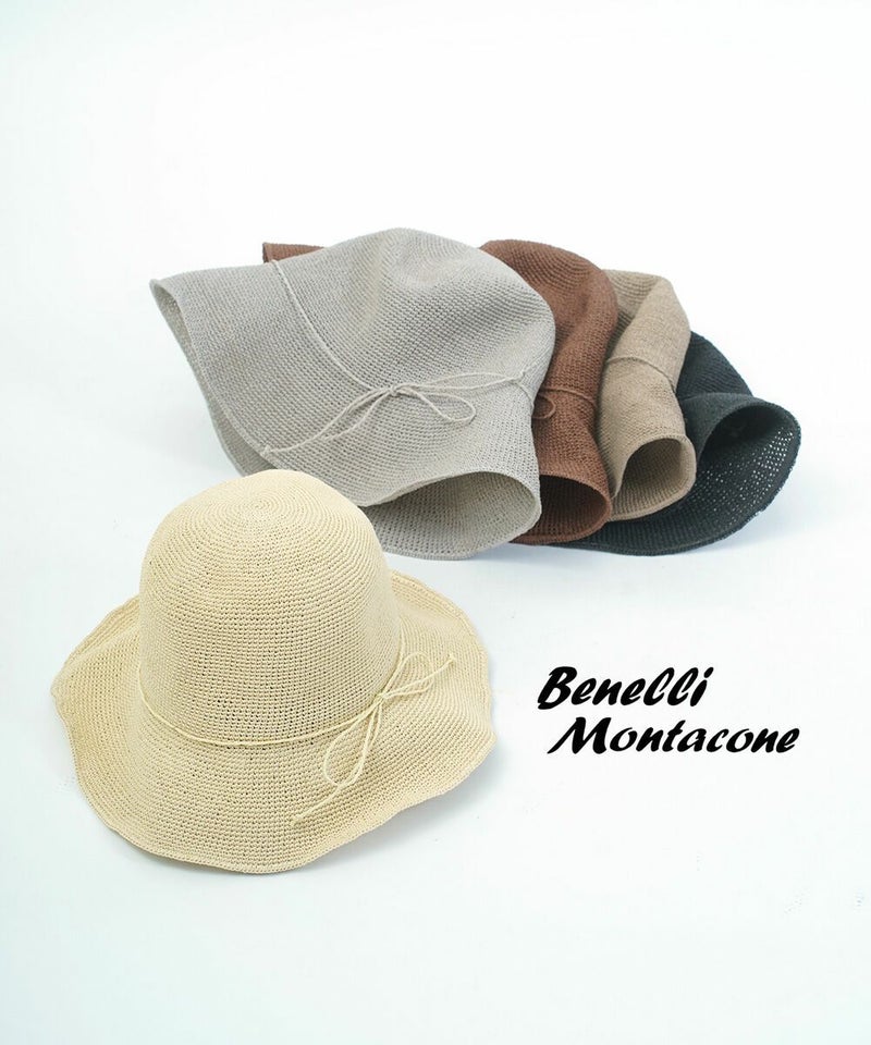 Benelli Montacone(ベネリ モンタコーネ) ペーパーハット NATURAL(NAT)