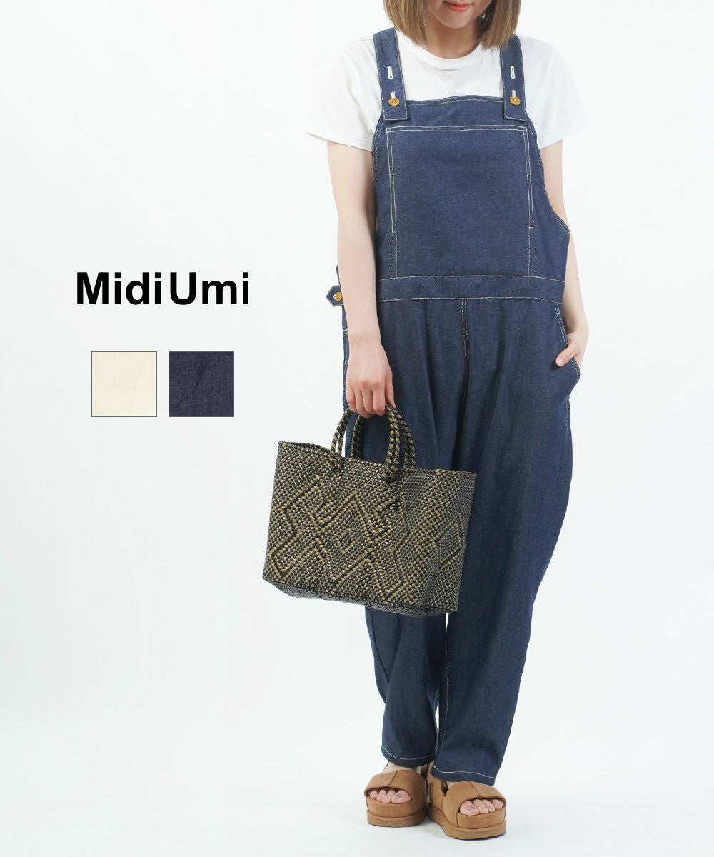 タイムセール★MidiUmi SOIL オーバーオール BLEU COMME BLEU｜ミディウミ SOIL オーバーオール | Rakuten Fashion