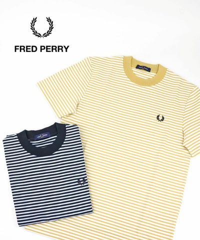 FRED PERRY(フレッドペリー) Fine Stripe T-Shirt