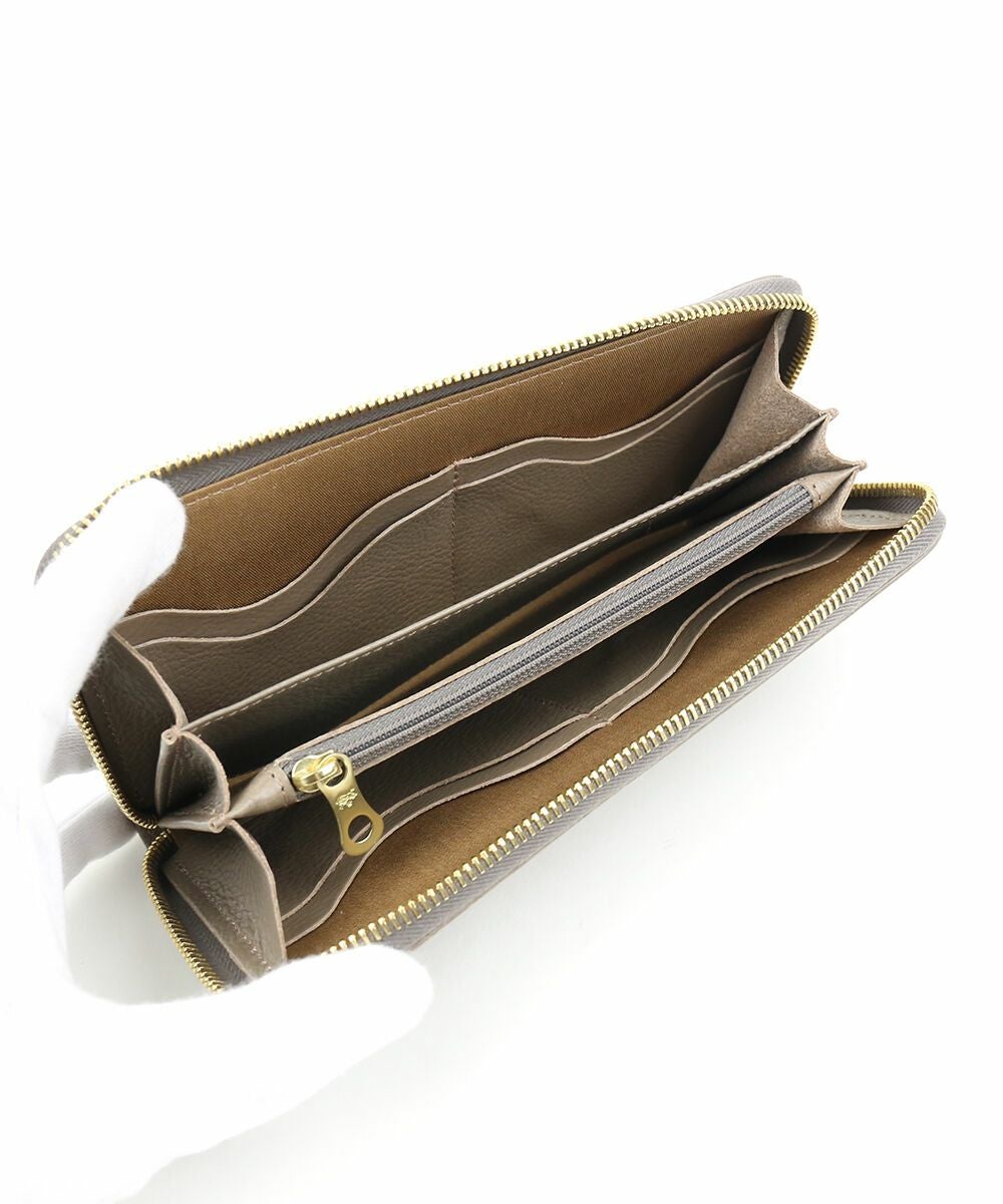 IL BISONTE(イルビゾンテ)ラウンドファスナー 長財布 ロングウォレット