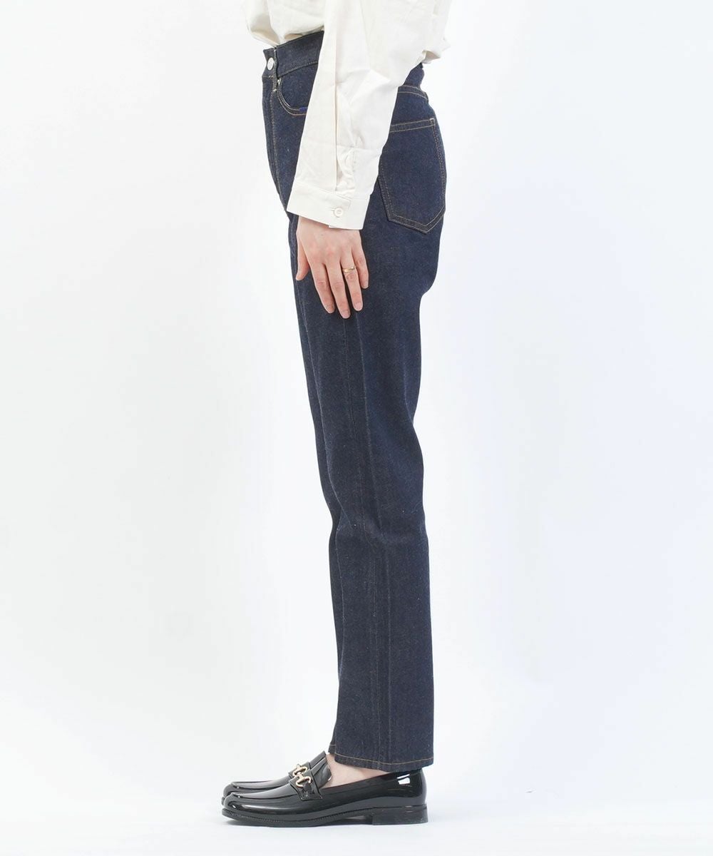 美品！SERGE de bleu スリムテーパードデニム！日本製！ SERGE de bleu(サージ)ドライデニム テーパードパンツ | BLEU COMME