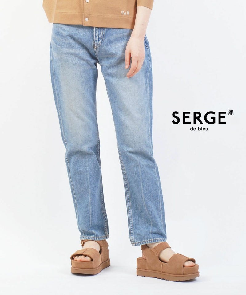 SERGE de bleu(サージ) リアルヴィンテージデニム テーパードパンツ INDIGO(IND)