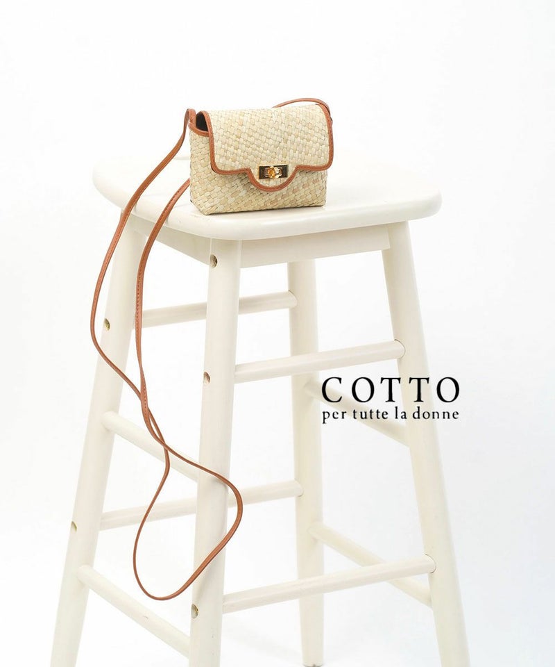 COTTO(コット) ミニポシェット ナチュラル/ダークタン(NAT)