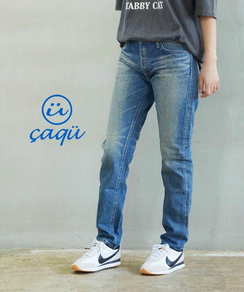 caqu(サキュウ) アンティークデニムパンツ 3years(3Y)