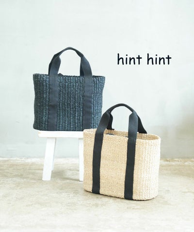hint hint(ヒントヒント) アバカかごバッグ
