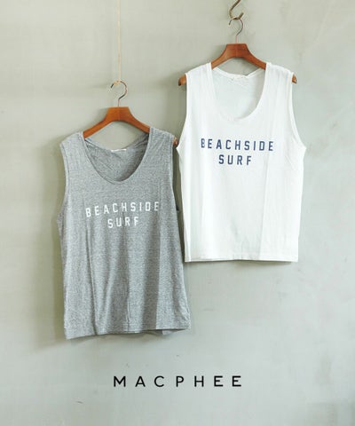 MACPHEE(マカフィー) ロゴノースリーブカットソー