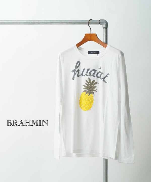 Brahmin(ブラーミン) パイナップルプリント クルーネックカットソー（10枚目）
