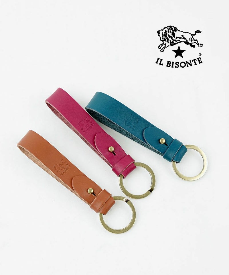 IL BISONTE(イルビゾンテ) キーリング フォレストグリーン(47)