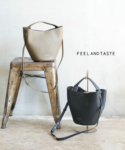 FEEL AND TASTE(フィールアンドテイスト) lily バケットショルダーバッグ