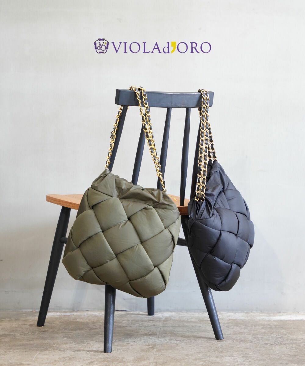 VIOLAd'ORO(ヴィオラドーロ)ELMO ナイロンボンディングチェーン